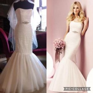 Never worn never altered wedding dress